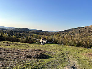 Beinn Dubh : Initial wee bit of climb