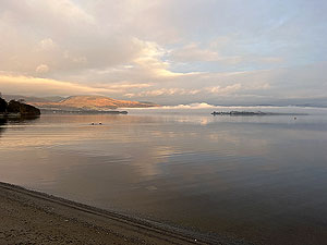 Run loop around Gouk hill : Winter on Loch Lomond