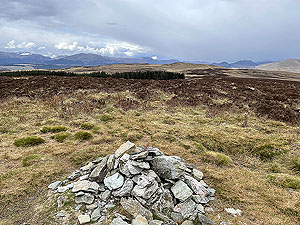 Helensburgh games hill race : The top of the hill, all downhill from here