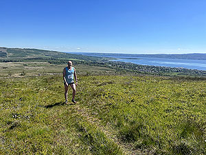 Helensburgh games hill race : Tough going running in the heat with all the climb