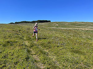 Helensburgh games hill race : Running with a smile