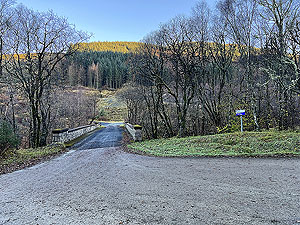 Glen Shira : Turning point towards the sunshine