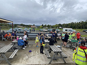 Trident 10K : Number pick up area