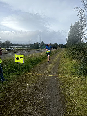 Trident 10K : Crossing the finish line