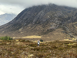 Devil O Highlands : Runner takes a walk on Devils staircase