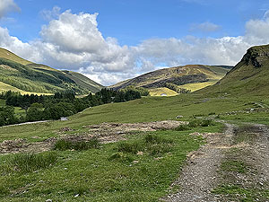 Glenshee loop : Gentle climb to start