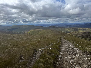Glenshee loop : Start of the descent
