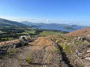 HAAC Gouk Hill : Nearing the top of the big climb