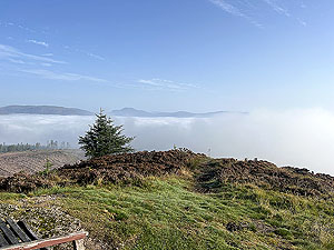 HAAC Gouk Hill : Mist over the loch