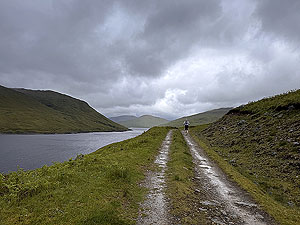 Glen Lyon Trail Race : The view for most of the race
