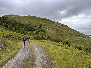 Glen Lyon Trail Race : No rain at this point