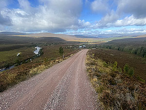 Caringorms trail marathon:  : The open countryside