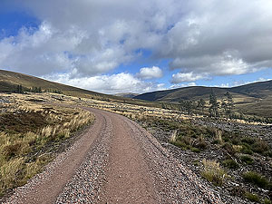 Caringorms trail marathon:  : Around the half way mark