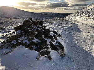 Snow in Glen Finglas