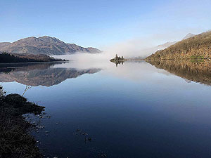 Mirror like Loch Achray