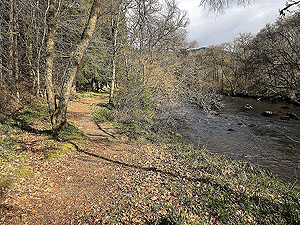 River path towards Aberfoyle