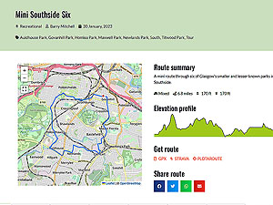 Glasgow running routes